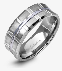14k White Gold Men S Ring The Diamond Shop, Inc - Wedding Ring, HD Png Download, Transparent PNG
