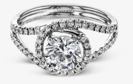 Cr131 Engagement Ring 18k Ring - Engagement Ring, HD Png Download, Transparent PNG