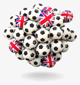 Pile Of Footballs - Flag, HD Png Download, Transparent PNG