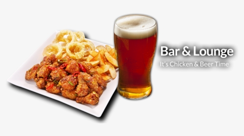 Beer And Chicken Png, Transparent Png, Transparent PNG