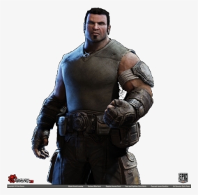 Marcus Fenix Png File - Marcus Gears Of War 3, Transparent Png, Transparent PNG