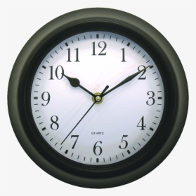 Black Clock Png Clipart Image Three - Wall Clock Png Transparent, Png Download, Transparent PNG