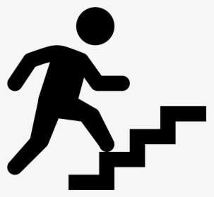 The Icon For Wakeup Hill On Stairs - Dribble Basketball, HD Png Download, Transparent PNG