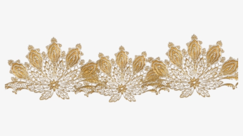#gold Lace - Embroidery, HD Png Download, Transparent PNG