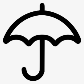 Umbrella - Umbrella Icon White Png, Transparent Png, Transparent PNG