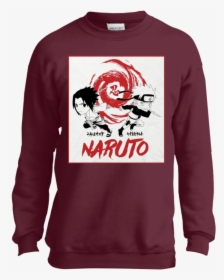 Naruto Shippuden Shinobi Chibi Youth Ls Shirt/sweatshirt/hoodie - T-shirt, HD Png Download, Transparent PNG