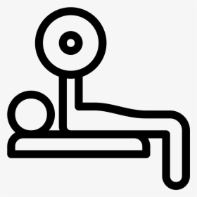 Dumbbells Clipart Weight Bench - Bench Presses Clipart, HD Png Download, Transparent PNG