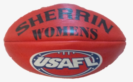 Women S Red Sherrin - United States Australian Football League, HD Png Download, Transparent PNG