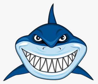 Clip Art Cartoon Great White Sharks - Shark Clip Art, HD Png Download, Transparent PNG