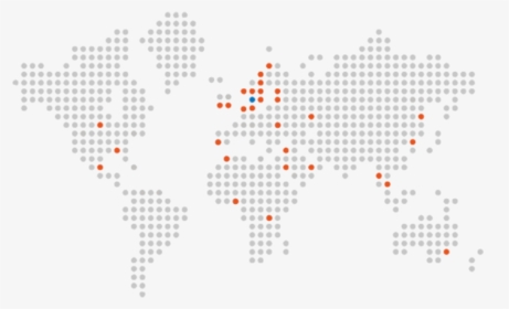 Dotted World Map Png, Transparent Png, Transparent PNG