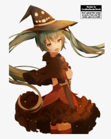 Hatsune Miku Halloween [render - Hatsune Miku Halloween Renders, HD Png Download, Transparent PNG