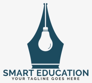 Smart Education Logo Design - Emblem, HD Png Download, Transparent PNG
