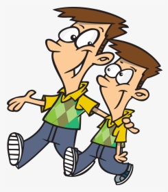 The Meaning Of Dream - Big Brother And Little Brother Cartoon, HD Png Download, Transparent PNG