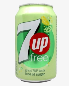 7up Free 33cl Can - 7up Sugar Free Can, HD Png Download, Transparent PNG