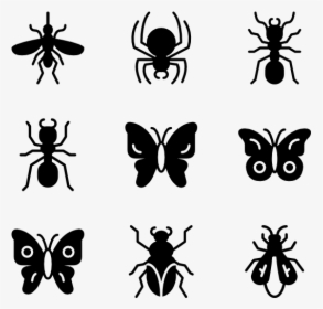 Bugs & Insects - Insects Icon Png, Transparent Png, Transparent PNG