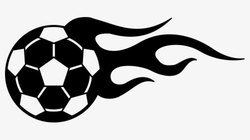 Football Ball In Flames - Football Icon Png, Transparent Png, Transparent PNG