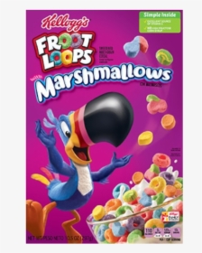 Froot Loops Marshmallows 10oz - Froot Loops Marshmallow Cereal, HD Png Download, Transparent PNG
