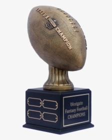 League Champion Fantasy Football Perpetual Trophy -front - Trophy, HD Png Download, Transparent PNG