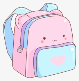 Clip Art Backpack Illustration - Backpack Transparent Background Pink, HD Png Download, Transparent PNG