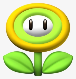 Transparent Fire Flower Png - Super Mario Bros Ice Flower, Png Download, Transparent PNG