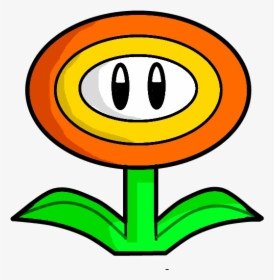 Super Mario Flower Drawing, HD Png Download, Transparent PNG