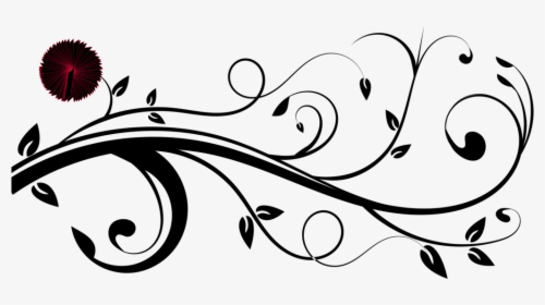 Drawing Spiral Flower - Spiral Flower Clipart, HD Png Download, Transparent PNG