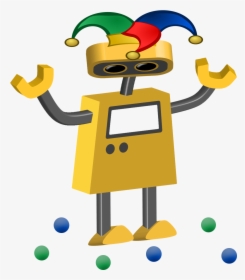 Happy Thanksgiving Robot Clipart , Png Download - Robot Janitor, Transparent Png, Transparent PNG