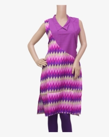 Thams Kurta Collar/double Color/shoe Lace Styled - Day Dress, HD Png Download, Transparent PNG