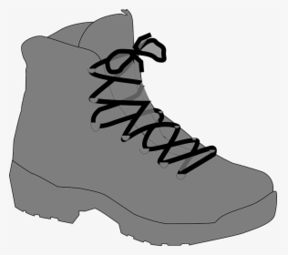 Boot Lace Fastened Tied Footwear Shoe Fashion - Boot Clipart Transparent Background, HD Png Download, Transparent PNG