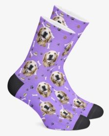 Custom Puppy Socks, Custom Socks, Personalized Socks, - Custom Cat Socks, HD Png Download, Transparent PNG