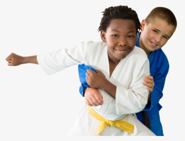 Two Young Boys Grapling - Kids Self Defense, HD Png Download, Transparent PNG