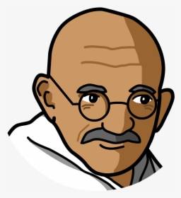 Mahatma Gandhi Png - Cartoon Picture Of Mahatma Gandhi, Transparent Png, Transparent PNG
