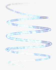 #blueflame #blue #swirl #spiral #spring #neon #glowing - Cable, HD Png Download, Transparent PNG