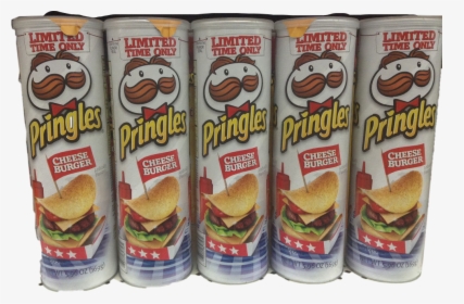 #cheeseburger #pringles #strangeflavor #freetoedit - Pringles Limited Edition Crisps, HD Png Download, Transparent PNG