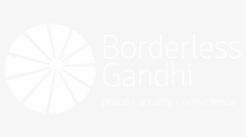 Borderlessgandhi Logo White Web - Bannière Gratuite, HD Png Download, Transparent PNG