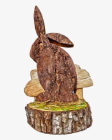 Easter Decoration Easter Hare Free Photo - Domestic Rabbit, HD Png Download, Transparent PNG