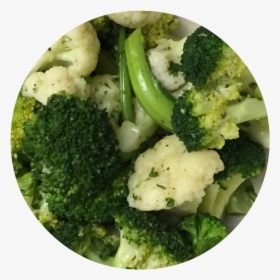 Italian Broccoli Cauliflower Main Circle - Cauliflower, HD Png Download, Transparent PNG
