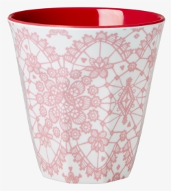 Pink Lace Melamine Cup - Mug, HD Png Download, Transparent PNG