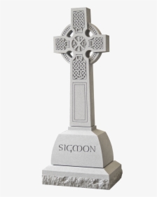 Tombstone Drawing Celtic Cross - Cross Grave Png, Transparent Png, Transparent PNG