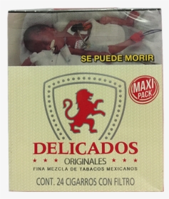 Cigarros Delicados Con Filtro - Cajetillas De Cigarros Delicados, HD Png Download, Transparent PNG