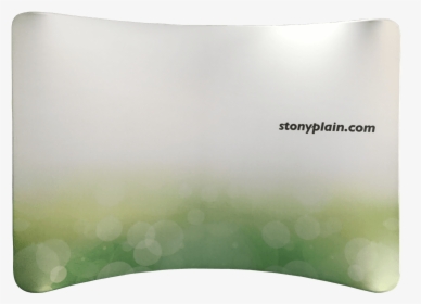 10ft Curved Tension Fabric Trade Show Displays - Curved Tension Fabric Backdrop Png, Transparent Png, Transparent PNG
