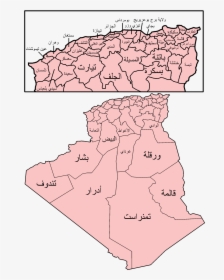 Algeria Provinces Arabic - Algeria Provinces, HD Png Download, Transparent PNG