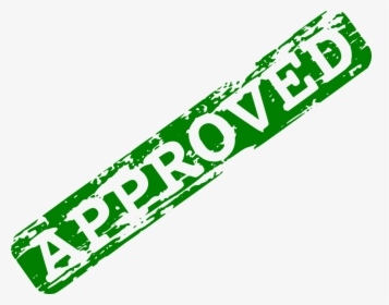 Green Approverd Stamp - Accept Stamp Png, Transparent Png, Transparent PNG