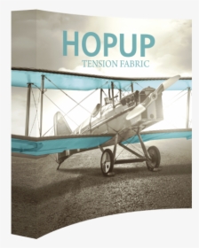 Hopup Tension Fabric Banner Stand - Curved Hopup, HD Png Download, Transparent PNG