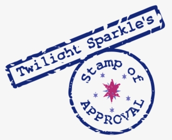 Twilight Sparkle Stamp Of Approval By Ti - Twilight Sparkle Approves, HD Png Download, Transparent PNG