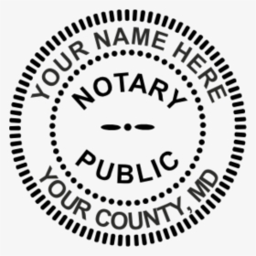 Xstamper Notary Seal Stamp - Notary Seal, HD Png Download, Transparent PNG