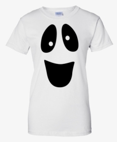 Transparent Ghost Face Png - Ghost Face Halloween T Shirt, Png Download, Transparent PNG