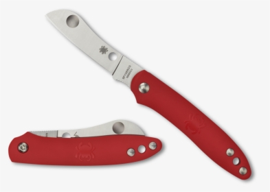 Spyderco Roadie Double Dent Non Locking Pocket Knife - Spyderco, HD Png Download, Transparent PNG