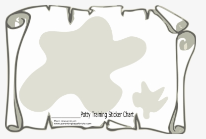 Blank Treasure Map Png - Scroll Clipart, Transparent Png, Transparent PNG