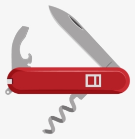 Free To Use & Public Domain Pocket Knife Clip Art - Swiss Army Knife Clipart, HD Png Download, Transparent PNG